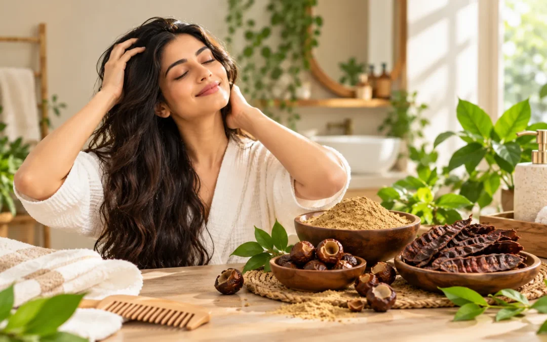 The “No Shampoo” Experiment: What Happens When Reetha and Shikakai Take Their Place?